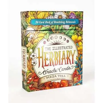 Illustrated Herbiary Oracle Cards for Wisdom and Growth