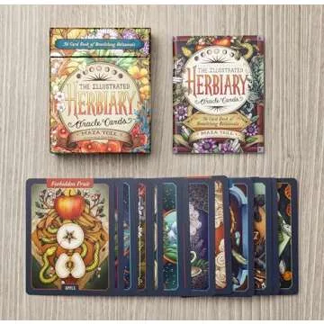 Illustrated Herbiary Oracle Cards for Wisdom and Growth