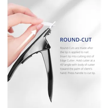 AIRSEE Professional Adjustable Acrylic Nail Clippers for Flawless Nails