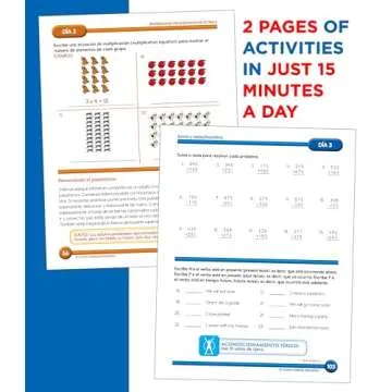 Summer Bridge Activities Spanish 2nd to 3rd Grade Workbooks, Activity Book With Math, Reading Comprehension, Science, Fitness, Social Studies, Writing Practice, and Flash Cards