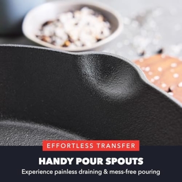 GreenPan Bobby Flay 12 Inch Pre-Seasoned Cast Iron Skillet