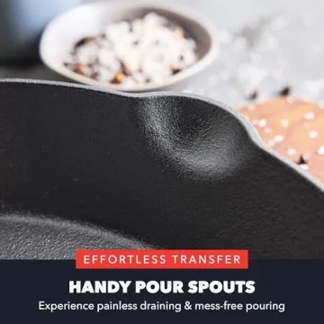 GreenPan Bobby Flay 12 Inch Pre-Seasoned Cast Iron Skillet