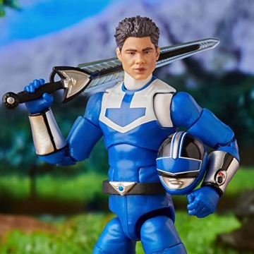Power Rangers Blue Ranger Action Figure with Vector Cycle