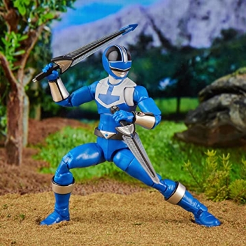 Power Rangers Blue Ranger Action Figure with Vector Cycle