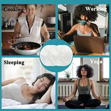 2PCS Reusable Castor Oil Breast Pack for Comfort