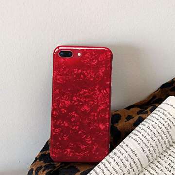 Stylish J.west iPhone 8 Plus/7 Plus Case - Sparkle Design