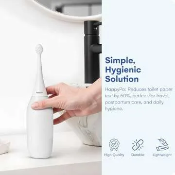 HappyPo Portable Bidet: Effortless Hygiene on the Go