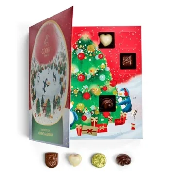 Godiva Chocolatier 2024 Deluxe Snowglobe Advent Calendar