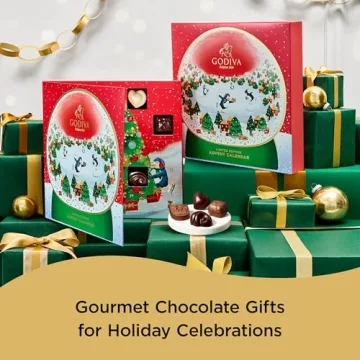 Godiva Chocolatier 2024 Deluxe Snowglobe Advent Calendar