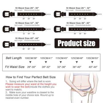 FIORETTO Rhinestone Belt for Men and Women - Shiny Style