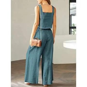 Prinbara Summer Outfits for Women Casual Luxe Sets