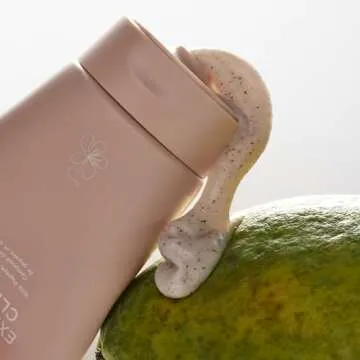 Sweet July Skin Pava Exfoliating Cleanser - Gentle Hydrating Face Wash for All Skin Types (5.6 oz)