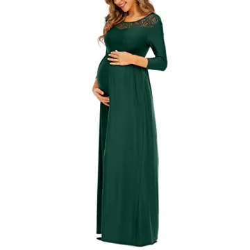Peauty Maternity Dress for Baby Shower and Photoshoot