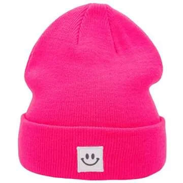 MaxNova Hot Pink Beanie