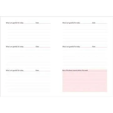 Daily Gratitude Journal for Mindfulness and Appreciation