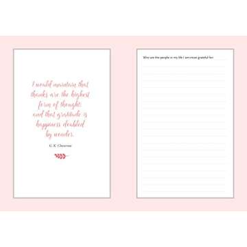 Daily Gratitude Journal for Mindfulness and Appreciation