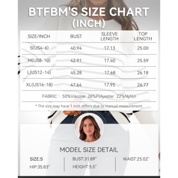 BTFBM Oversized Women Winter Sweater - Stylish Comfort