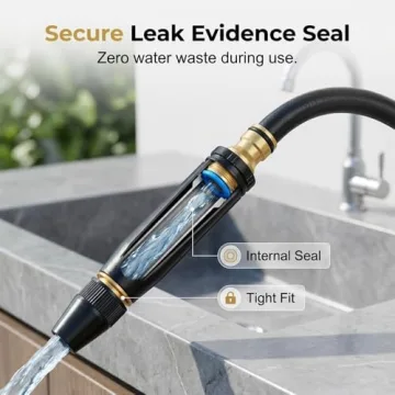 Heavy Duty Adjustable Hose Nozzle for Efficient Outdoor Cleaning