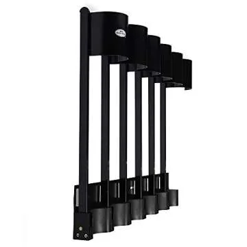 Savage Seamless Paper Pro Storage Rack, Holds 6 Photography Backdrops Rolls, Aluminum Construction, Photography Props