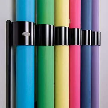 Savage Seamless Paper Pro Storage Rack, Holds 6 Photography Backdrops Rolls, Aluminum Construction, Photography Props