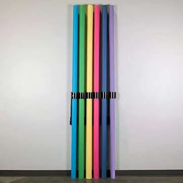 Savage Seamless Paper Pro Storage Rack, Holds 6 Photography Backdrops Rolls, Aluminum Construction, Photography Props