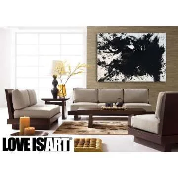 Love is Art Canvas Kit - Unique Gift for Couples