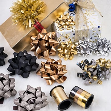 WRAPAHOLIC 14 Pcs Gift Bows for Every Occasion