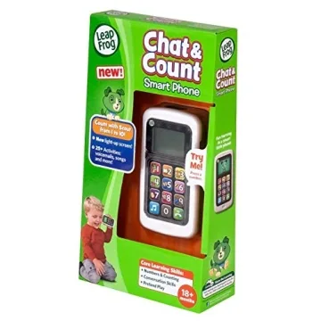 LeapFrog Chat Count Smart Phone Scout Green Learning Toy