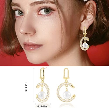 Stylish C Stud Earrings for Women - Perfect Gift for All Occasions