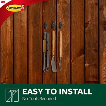 Command Outdoor Terrace Hooks for Damage Free Hanging