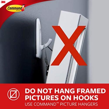 Command Outdoor Terrace Hooks for Damage Free Hanging