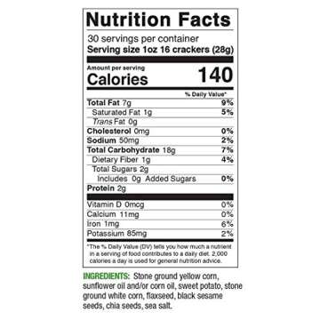 RW Garcia Organic Sweet Potato Crackers – Gluten Free Delight