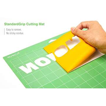 Monicut 12x24 Standardgrip Cutting Mat - 3 Pcs for Crafting and DIY