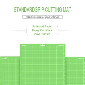 Monicut 12x24 Cutting Mat for Cricut Maker and More