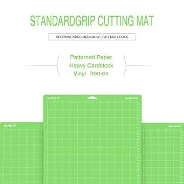 Monicut 12x24 Cutting Mat for Cricut Maker and More