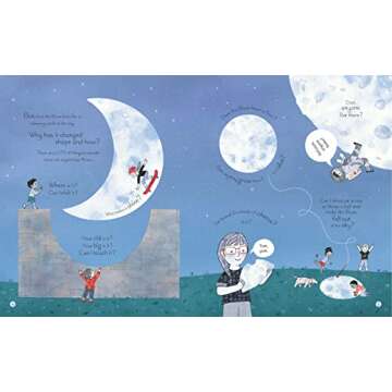 The Usborne Book of the Moon: A Journey Through Space Exploration and Scientific Wonder