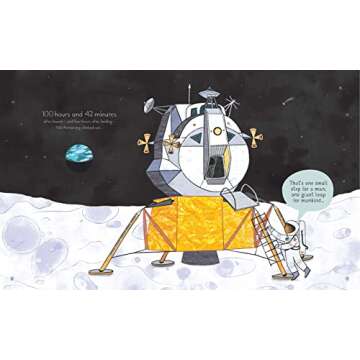 The Usborne Book of the Moon: A Cosmic Adventure for Kids