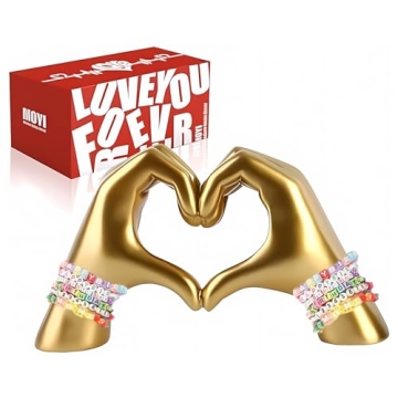 MOYI Love Heart Shape Statue - Elegant Gift for All Occasions
