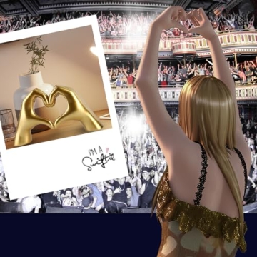 MOYI Love Heart Shape Statue - Elegant Gift for All Occasions