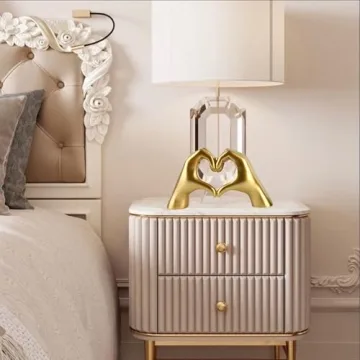 MOYI Love Heart Shape Statue - Elegant Gift for All Occasions