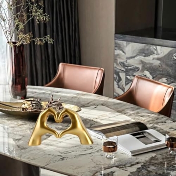 MOYI Love Heart Shape Statue - Elegant Gift for All Occasions