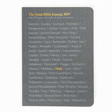 The Jesus Bible Journal, Mark, NIV, Paperback, Comfort Print