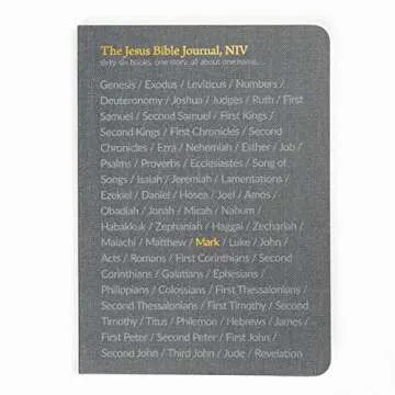 The Jesus Bible Journal, Mark, NIV, Paperback, Comfort Print