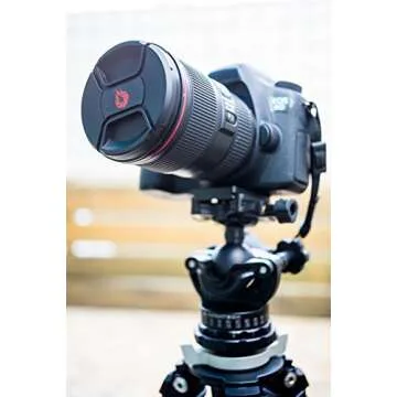 Durable 77mm Lens Cap with Center-Pinch Design