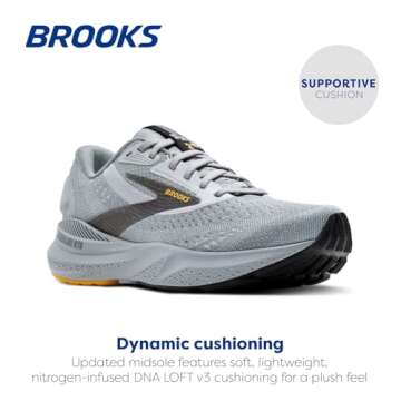 Brooks Men’s Adrenaline GTS 24 - Comfort and Stability in Running Shoes
