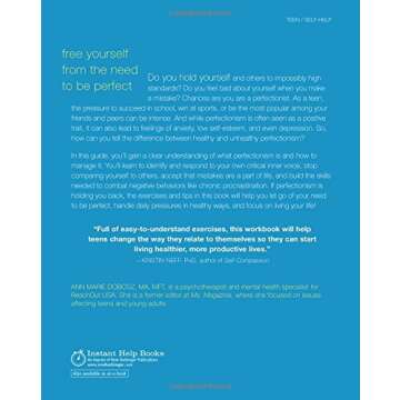 The Perfectionism Workbook for Teens: Activities to Help You Reduce Anxiety and Get Things Done