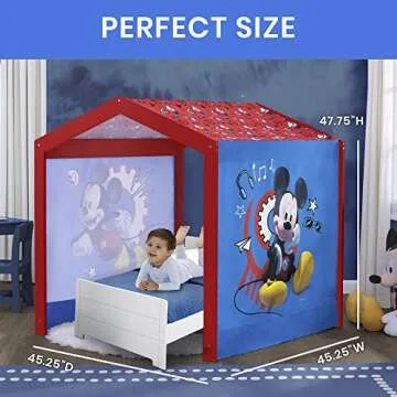 Disney Mickey Mouse Indoor Playhouse & Chair Desk Set