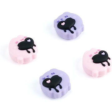 Cute GeekShare Thumb Grip Caps for Switch Controllers