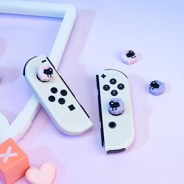 Cute GeekShare Thumb Grip Caps for Switch Controllers