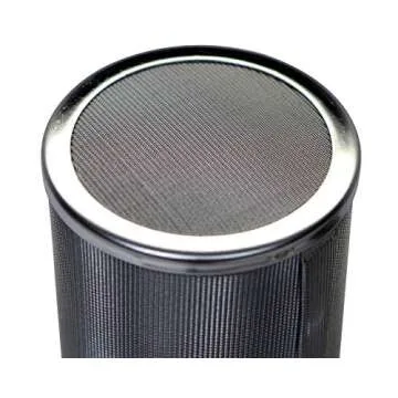 64oz Half Gallon Cold Brew Coffee and Tea Maker Stainless Steel Filter For Wide Mouth Mason Jar With Lid And 2 Silicone Seals | Fine Mesh Stainless Steel Cold Brew Coffee Maker Filter